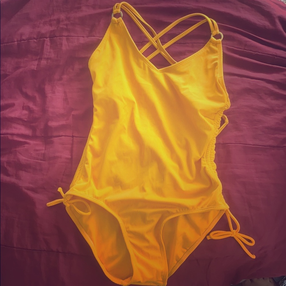 Yellow Bathing Suit